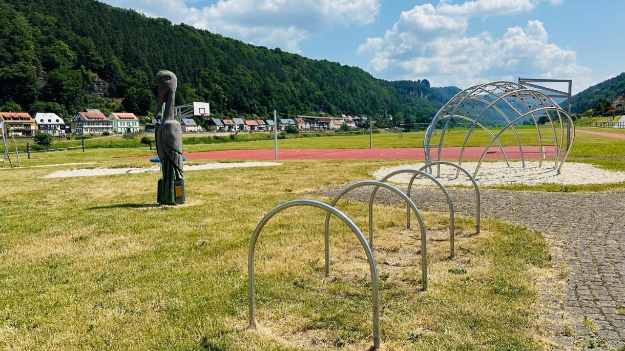 Hotel Erbgericht Bad Schandau Bagian luar foto